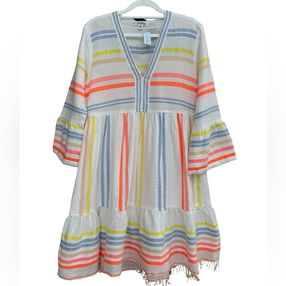 Lemlem Multicolor Striped Swim Coverup
